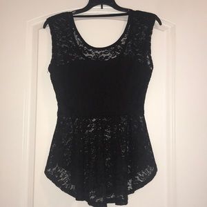 Precious Lace Crop Shirt